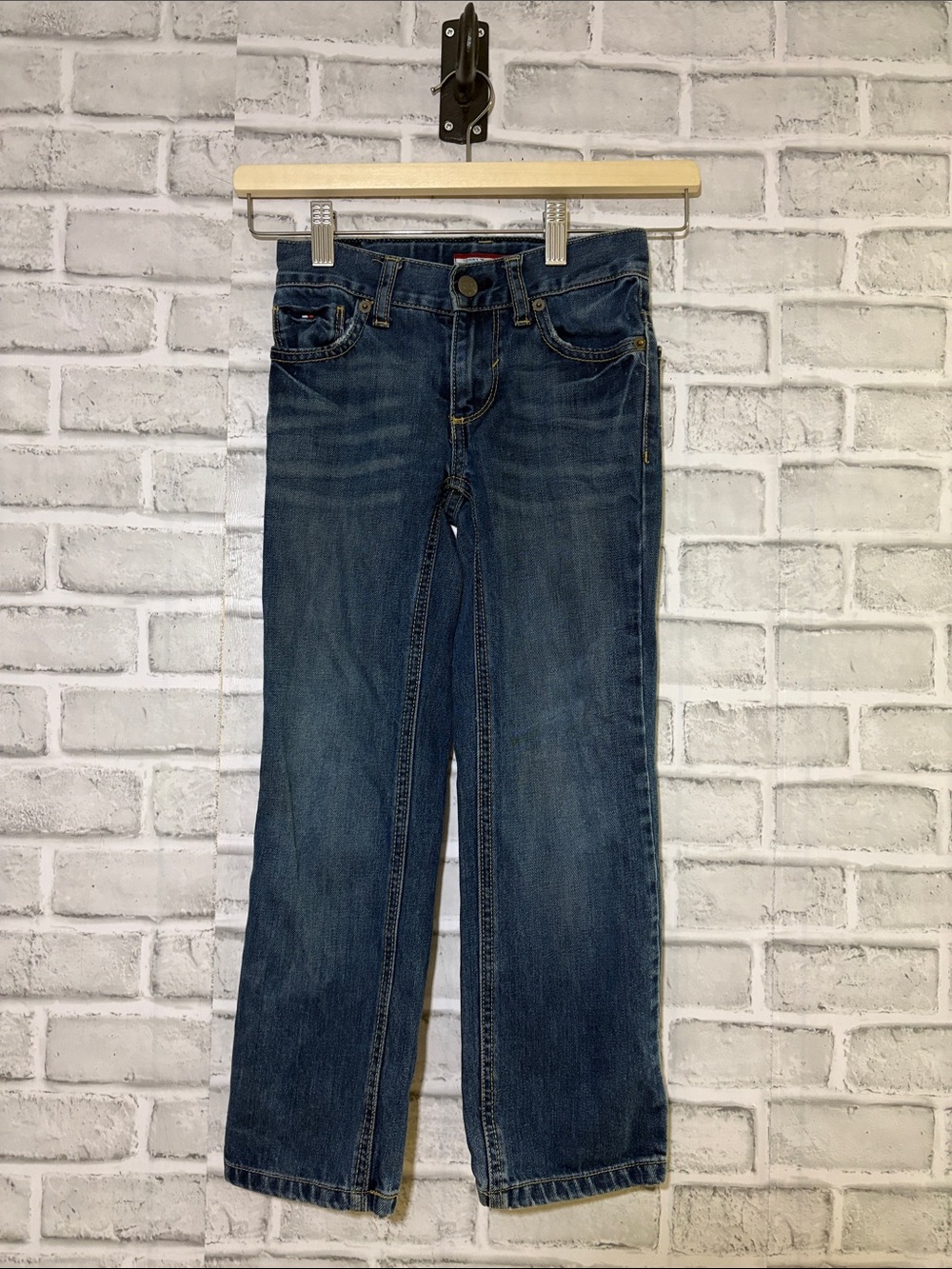 Tommy Hilfiger Straight Leg Jeans - Blue kids size 6